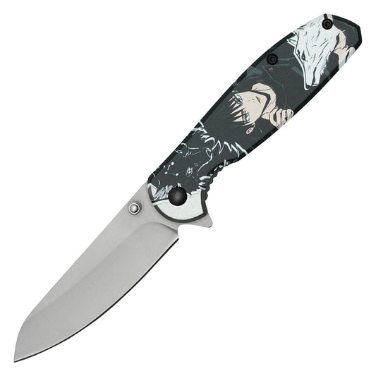 Jujutsu Kaisen - 7.5” Megumi Fushiguro | Spring Assisted Pocket Knife