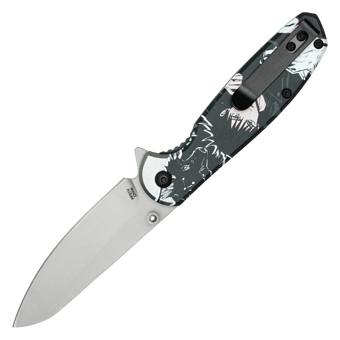 Jujutsu Kaisen - 7.5” Megumi Fushiguro | Spring Assisted Pocket Knife