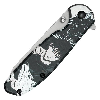 Jujutsu Kaisen - 7.5” Megumi Fushiguro | Spring Assisted Pocket Knife