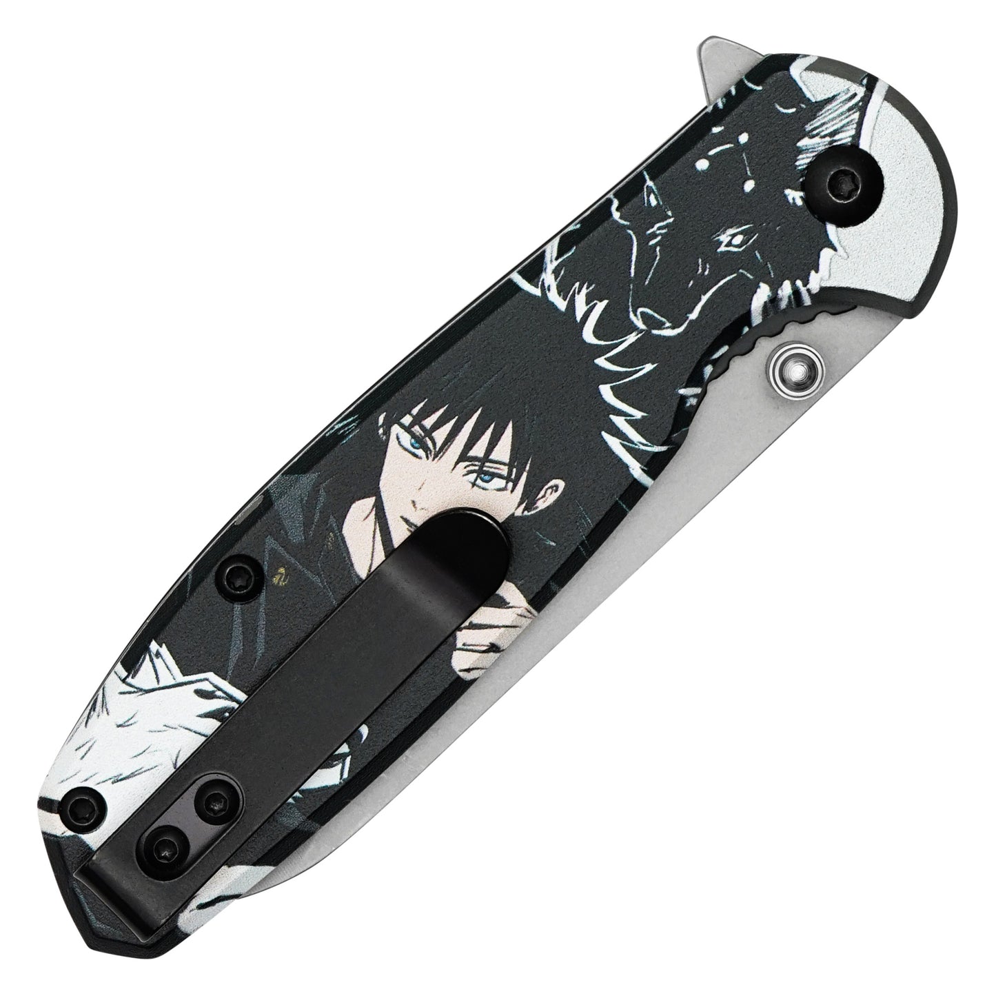 Jujutsu Kaisen - 7.5” Megumi Fushiguro | Spring Assisted Pocket Knife