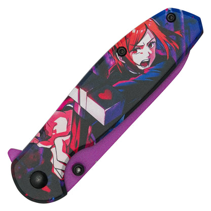 Jujutsu Kaisen - 7.5” Nobara Kugisaki | Spring Assisted Pocket Knife