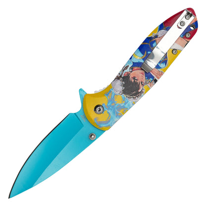 Street Fighter - 7.75" Chun-Li | Spring Assisted Pocket Knife