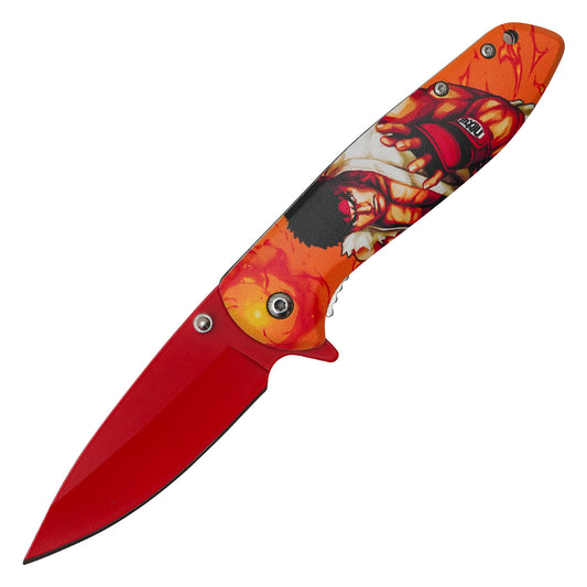 Street Fighter - 7.75" Ryu | Spring Assisted Pocket Knife