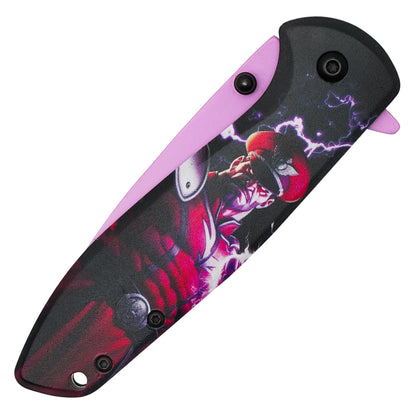 Street Fighter - 7.75" M. Bison | Spring Assisted Pocket Knife