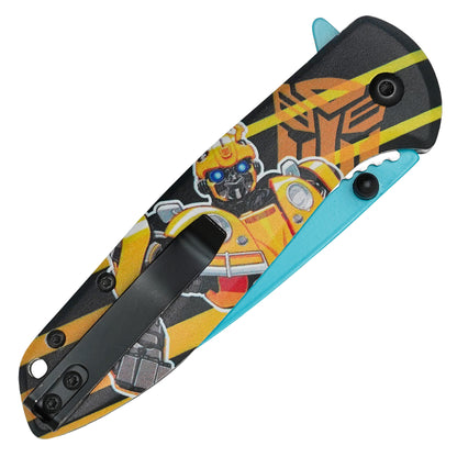 Transformers - 7.75" Bumblebee | Spring Assisted Pocket Knife
