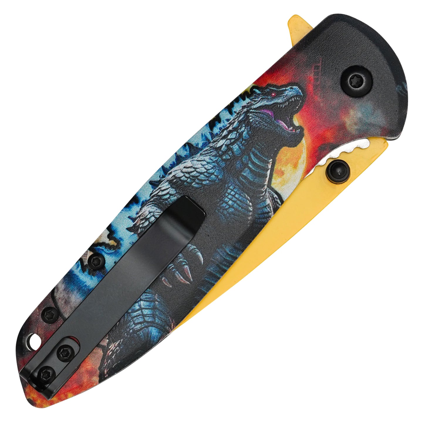 Godzilla - 7.75" King of the Monsters | Spring Assisted Pocket Knife