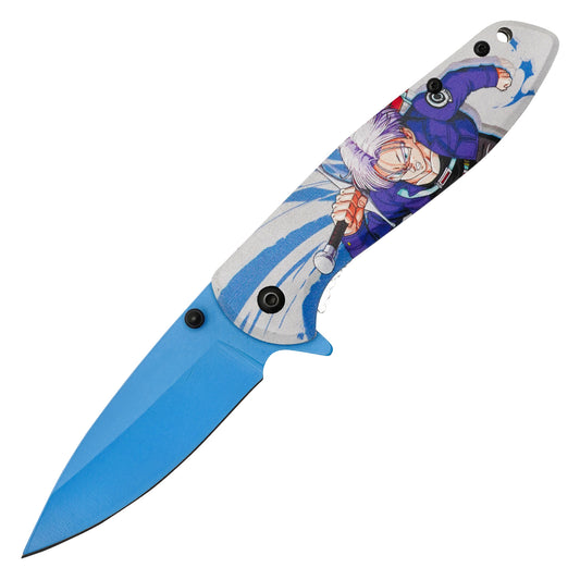 Dragon Ball Z - 7.75" Trunks | Spring Assisted Pocket Knife