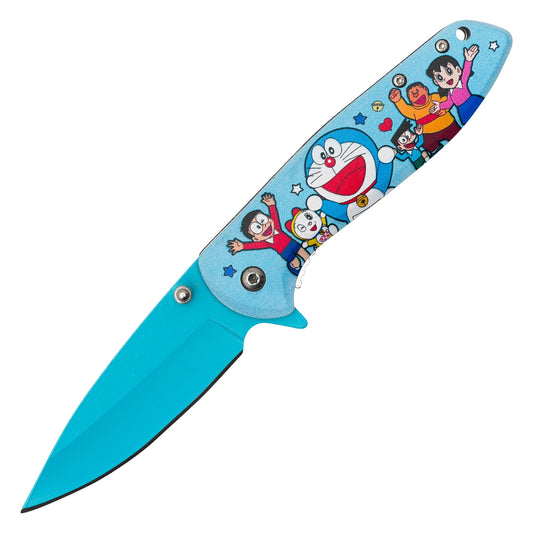 Doraemon - 7.75" Doraemon & Friends | Spring Assisted Pocket Knife