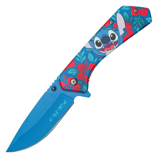 Lilo and Stitch – 7.75" Stitch | Spring Assisted Pocket Knife