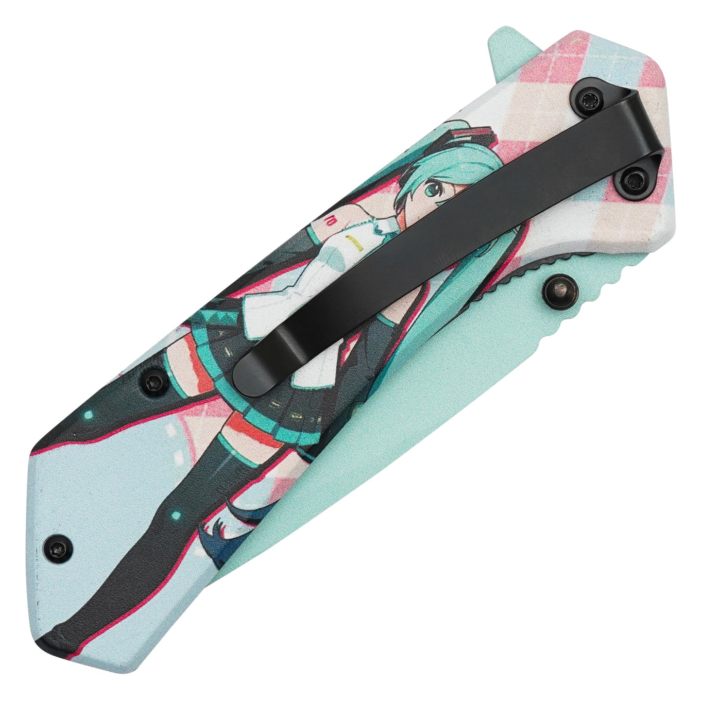 Hatsune Miku – 7.75" Miku | Spring Assisted Pocket Knife