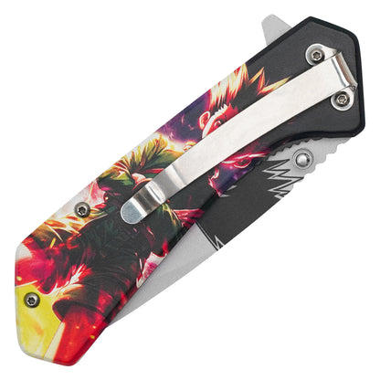 Hunter x Hunter – 7.75" Gon Freecss | Spring Assisted Pocket Knife