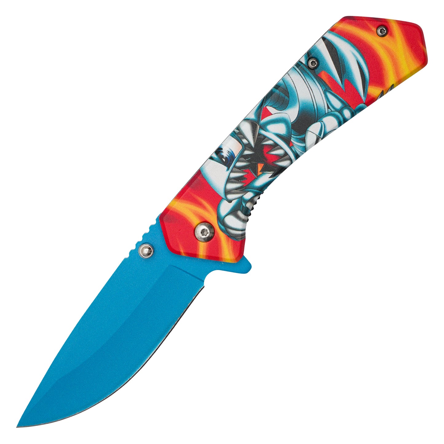 Yu-Gi-Oh! – 7.75" Blue-Eyes Toon Dragon | Spring Assisted Pocket Knife