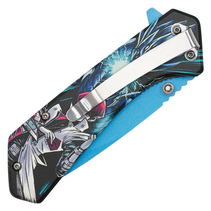 Yu-Gi-Oh! – 7.75" Seto Kaiba | Spring Assisted Pocket Knife