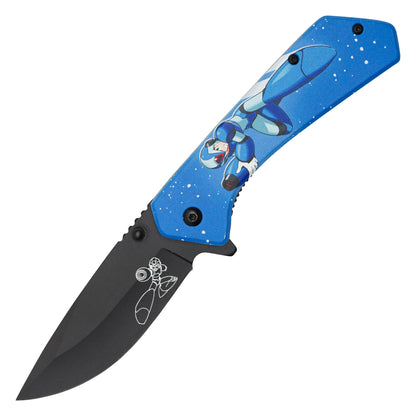 Mega Man – 7.75" Mega Man | Spring Assisted Pocket Knife