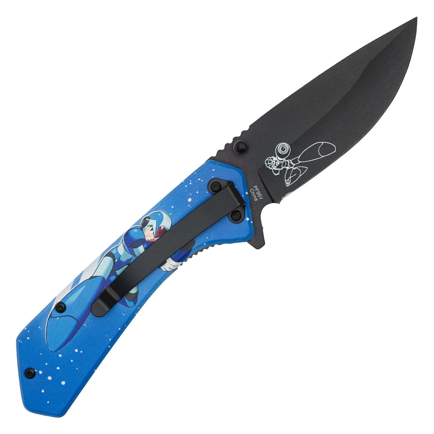 Mega Man – 7.75" Mega Man | Spring Assisted Pocket Knife