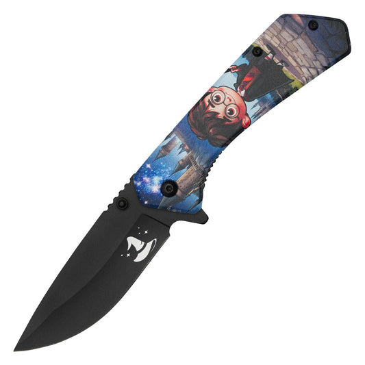Harry Potter - 7.75" Toon Harry | Spring Assisted Pocket Knife