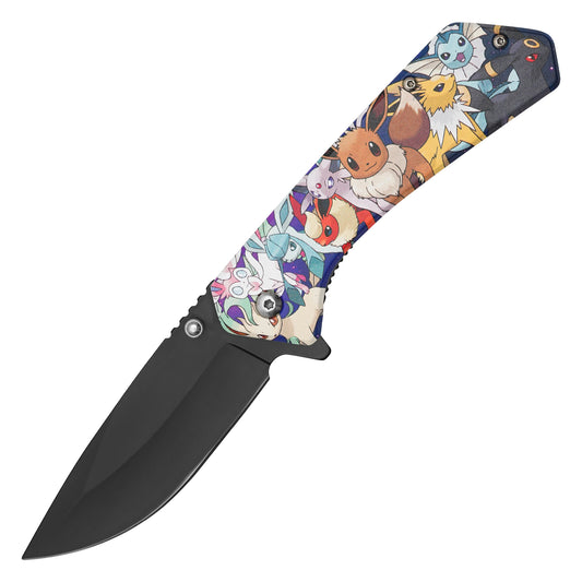 Pokémon – 7.75" Eevee Evolutions | Spring Assisted Pocket Knife