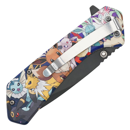 Pokémon – 7.75" Eevee Evolutions | Spring Assisted Pocket Knife