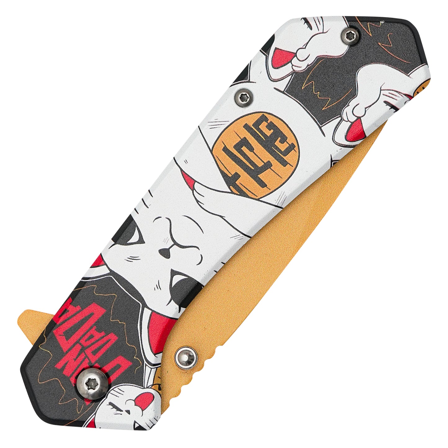 Dandadan - 7.75" Lucky Cat (Turbo Granny) | Spring Assisted Pocket Knife