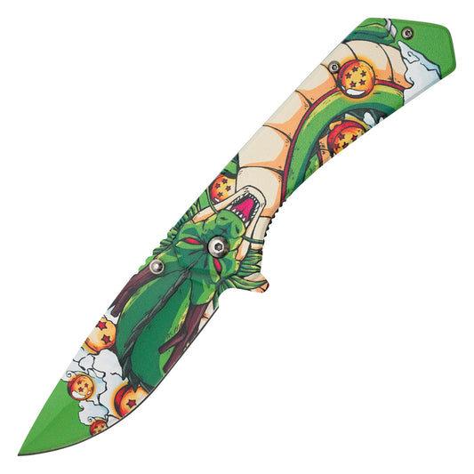 Dragon Ball – 7.75" Shenron Dragon | Spring Assisted Pocket Knife