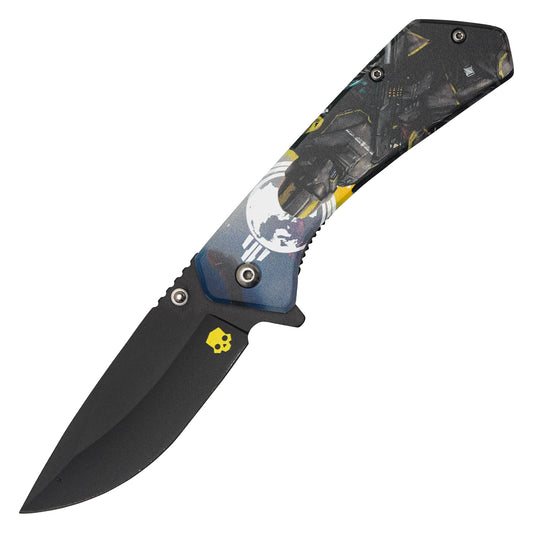 Helldivers 2 - 7.75" Super Earth Armed Forces | Spring Assisted Pocket Knife