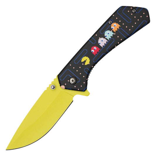 Pac-Man - 7.75" Maze Arcade | Spring Assisted Pocket Knife