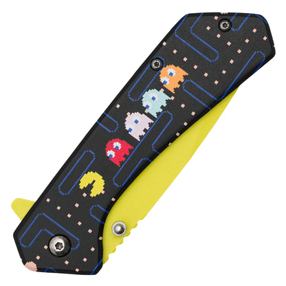 Pac-Man - 7.75" Maze Arcade | Spring Assisted Pocket Knife