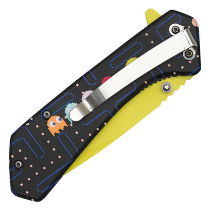 Pac-Man - 7.75" Maze Arcade | Spring Assisted Pocket Knife
