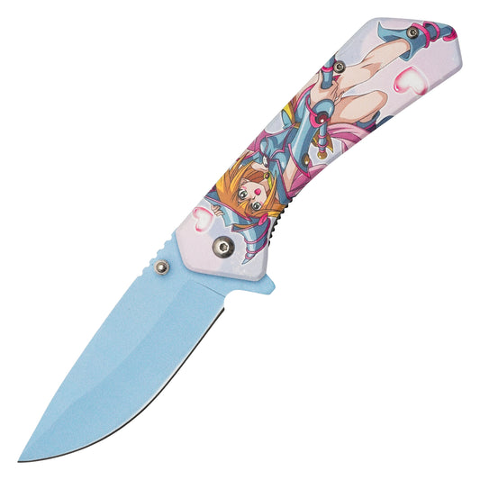 Yu-Gi-Oh! - 7.75" Magician Girl | Spring Assisted Pocket Knife