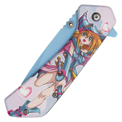 Yu-Gi-Oh! - 7.75" Magician Girl | Spring Assisted Pocket Knife