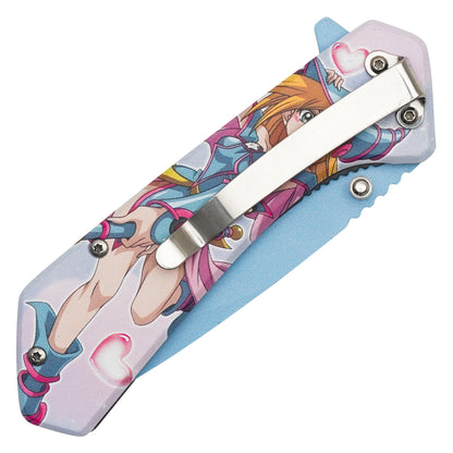 Yu-Gi-Oh! - 7.75" Magician Girl | Spring Assisted Pocket Knife