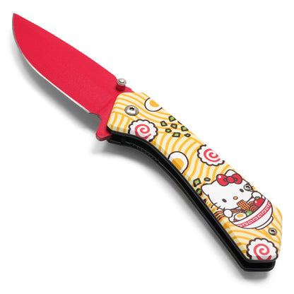 Hello Kitty - 7.75" Ramen Kitty | Spring Assisted Pocket Knife