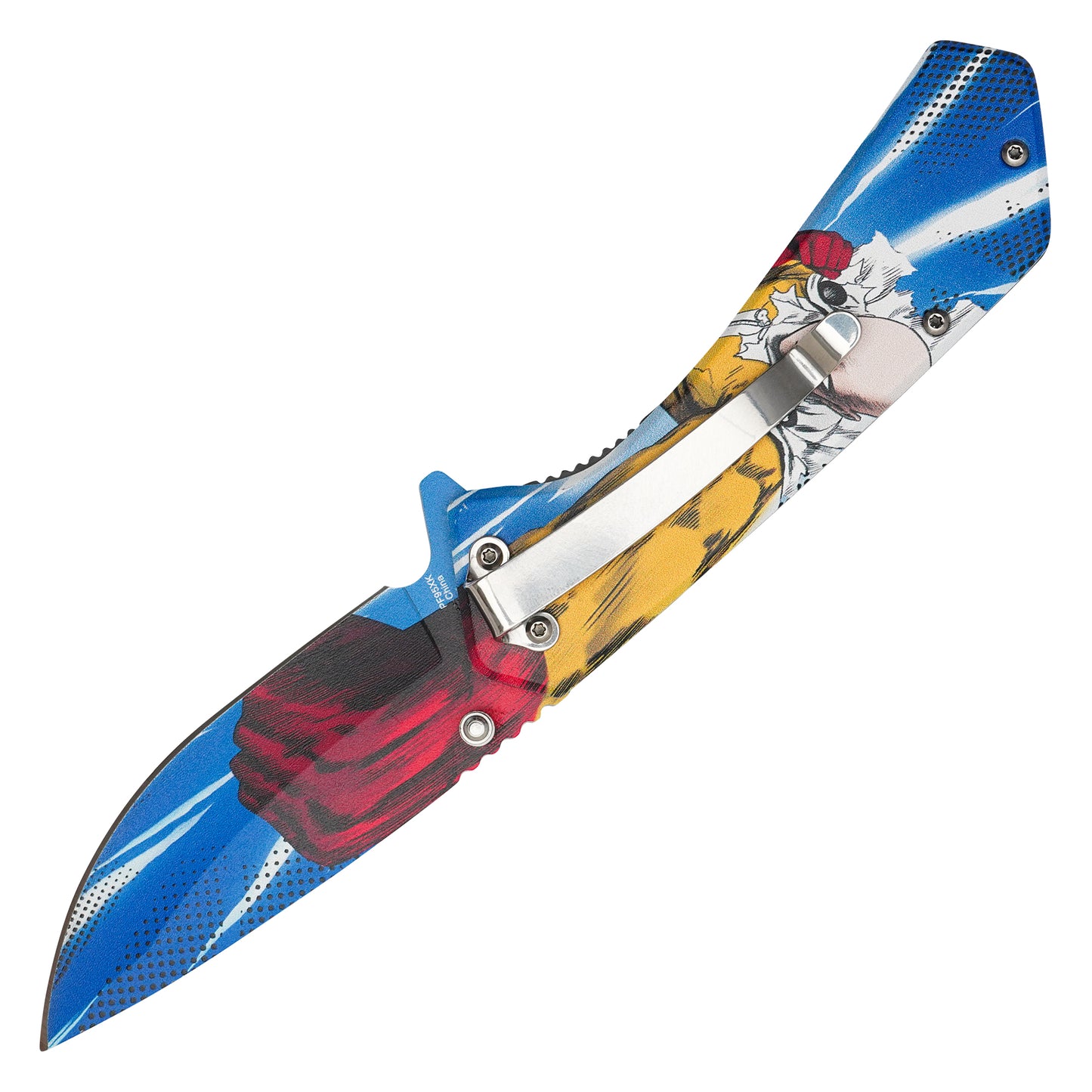 One Punch Man - 7.75" Saitama’s Punch | Spring Assisted Pocket Knife