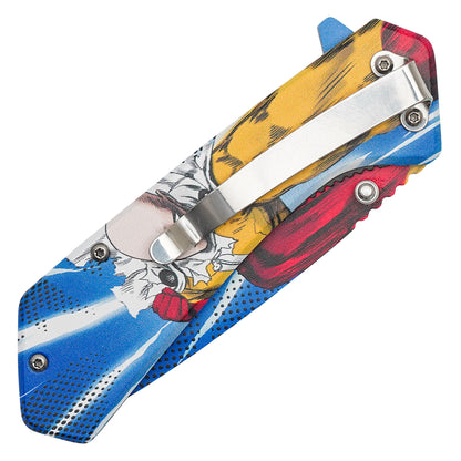 One Punch Man - 7.75" Saitama’s Punch | Spring Assisted Pocket Knife