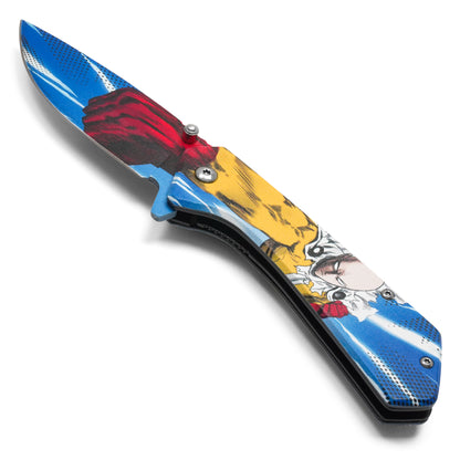 One Punch Man - 7.75" Saitama’s Punch | Spring Assisted Pocket Knife