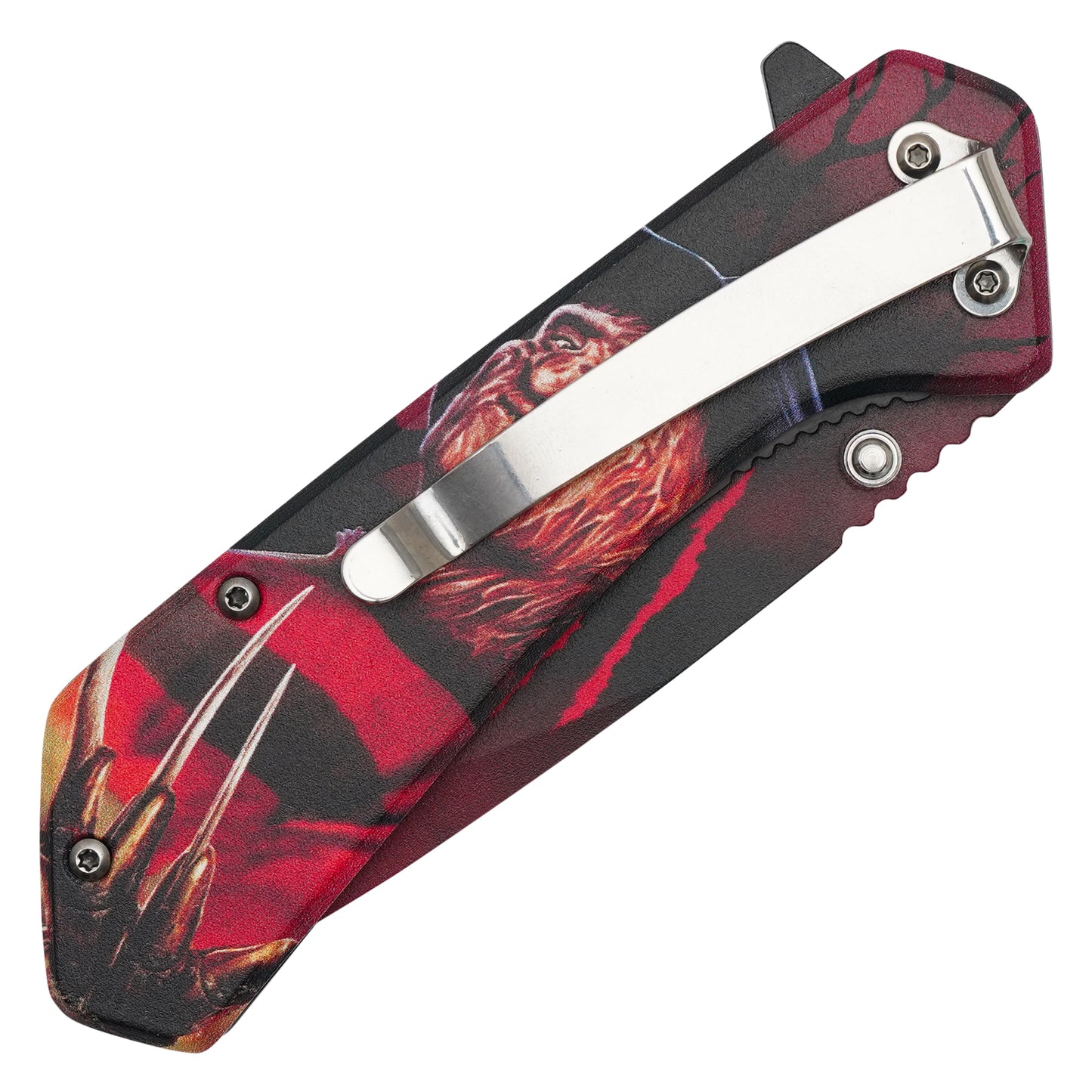 A Nightmare on Elm Street - 7.75" Freddy Krueger | Spring Assisted Pocket Knife