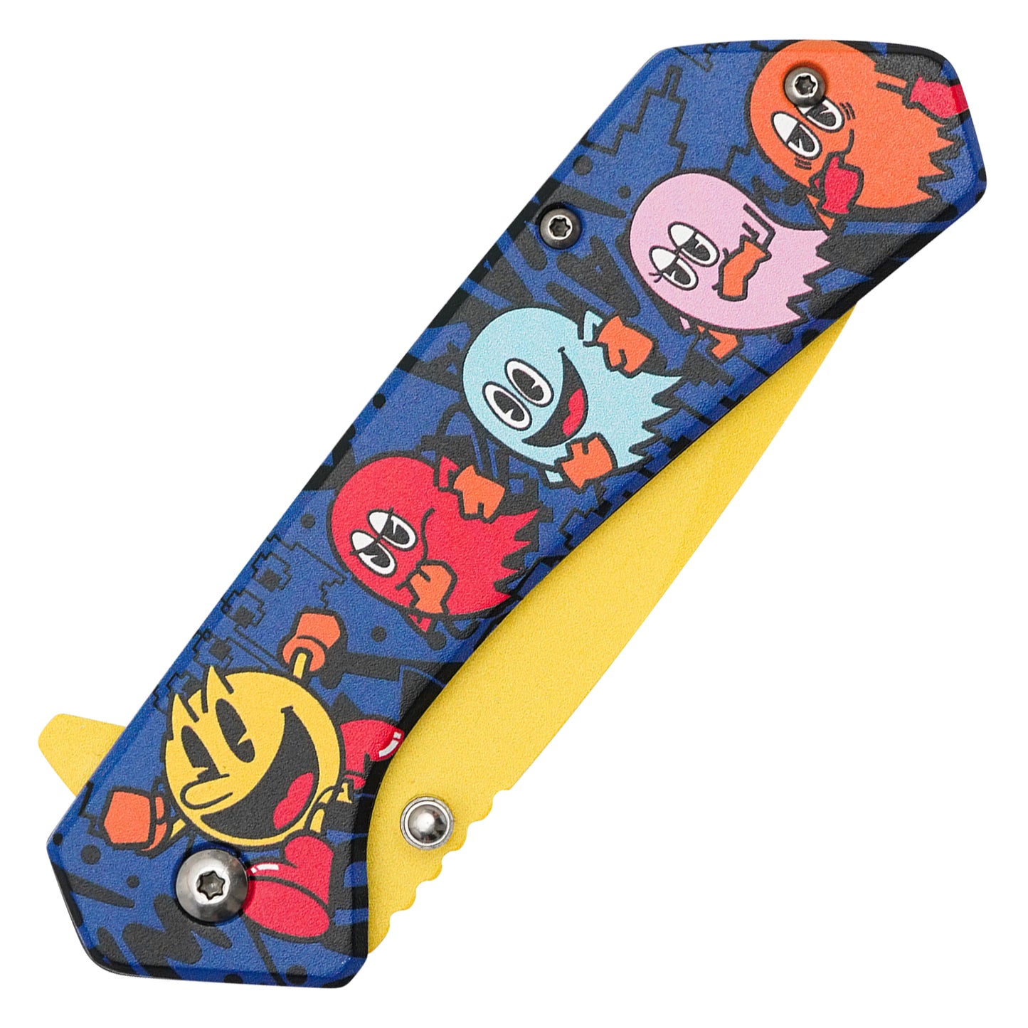 Pac-Man - 7.75" Pac & Ghosts | Spring Assisted Pocket Knife