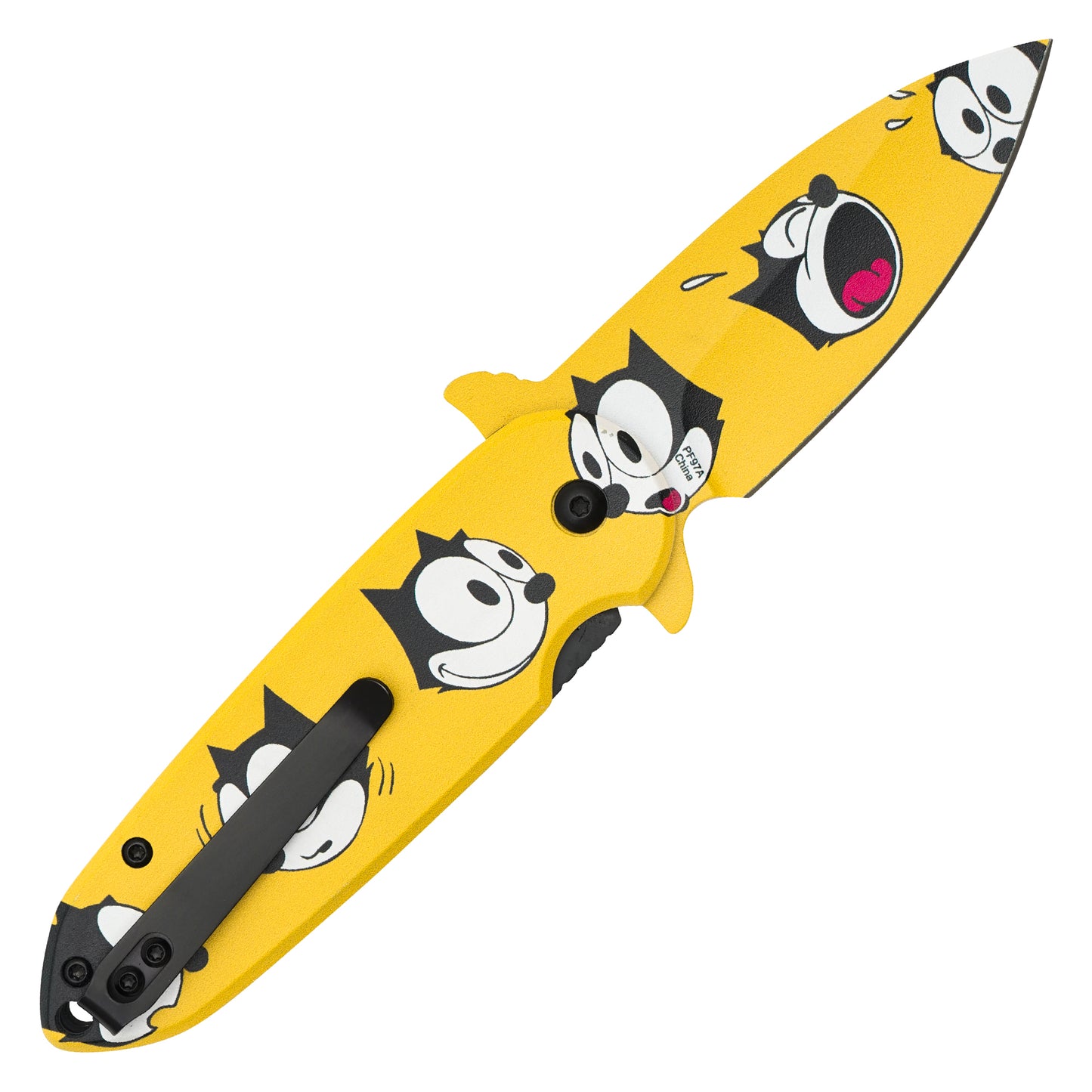 Felix the Cat - 7.25" Gold Felix | Pocket Knife