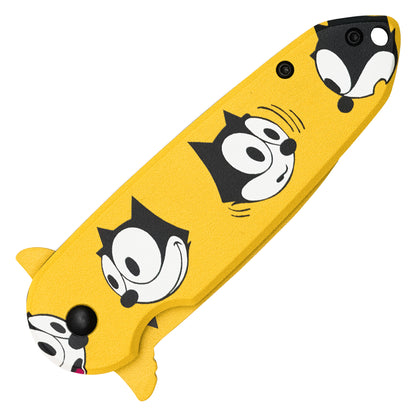 Felix the Cat - 7.25" Gold Felix | Pocket Knife
