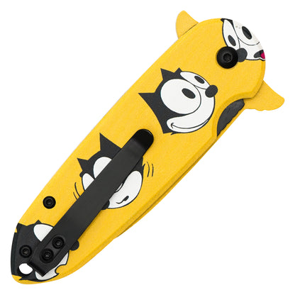 Felix the Cat - 7.25" Gold Felix | Pocket Knife