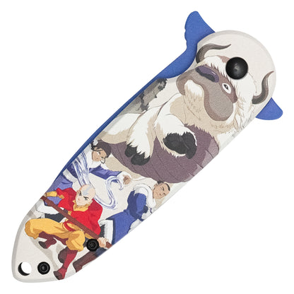 The Last Airbender - 7.75" Team Avatar | Spring Assisted Pocket Knife