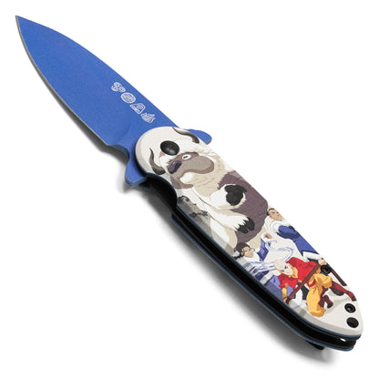 The Last Airbender - 7.75" Team Avatar | Spring Assisted Pocket Knife