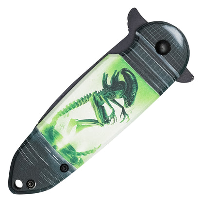 Alien - 7.25" Alien Specimen | Spring Assisted Pocket Knife