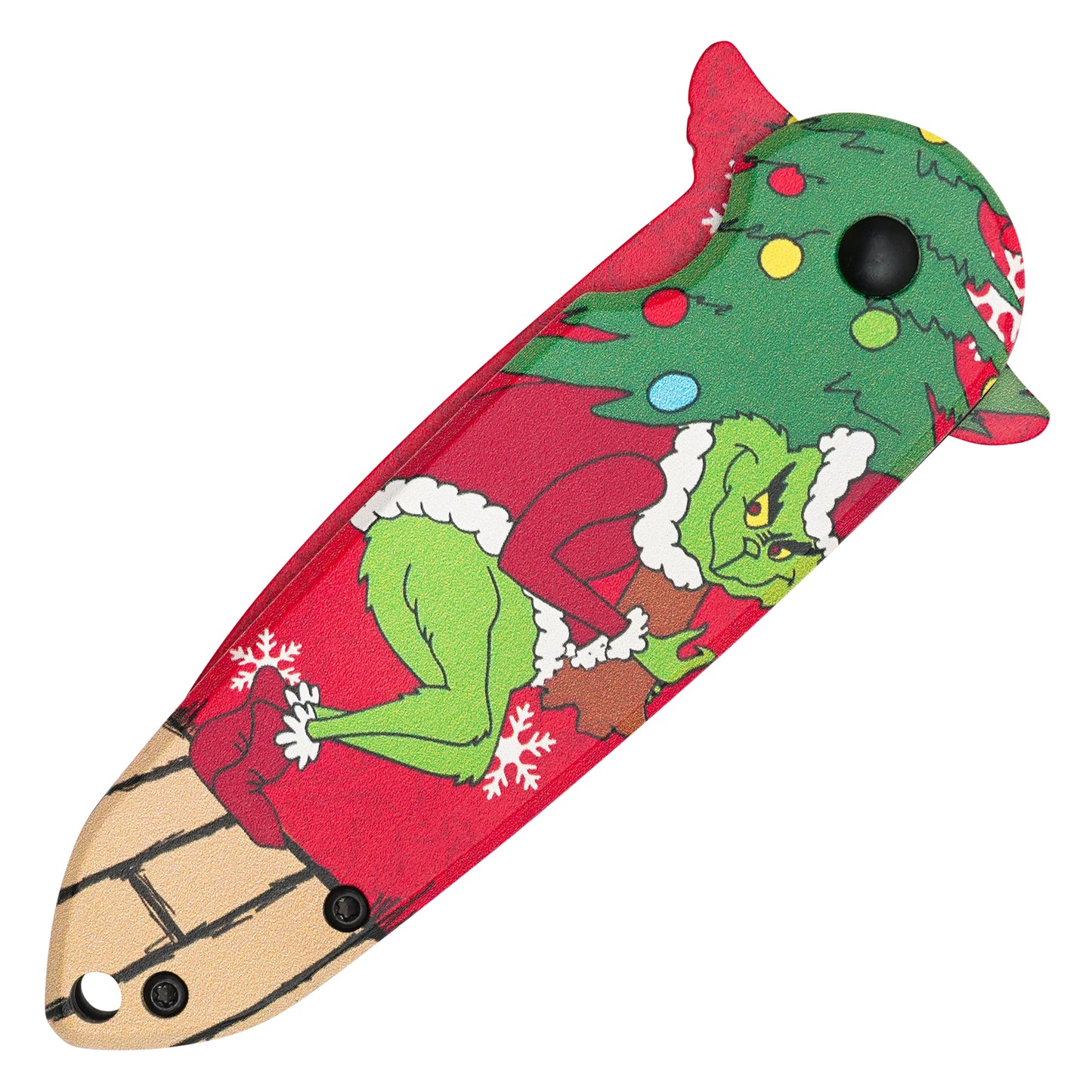 How the Grinch Stole Christmas - 7.25" Stolen Christmas | Spring Assisted Pocket Knife