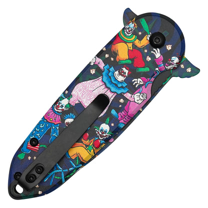 Killer Klowns from Outer Space - Klown Invasion | Collectible Spring Assisted Pocket Knife