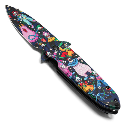 Killer Klowns from Outer Space - Klown Invasion | Collectible Spring Assisted Pocket Knife
