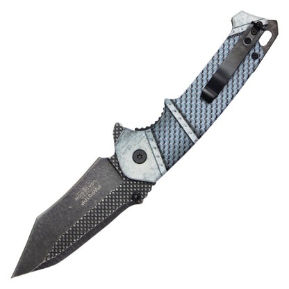 Wartech - 8" 3D Purple Dragon Pocket Knife