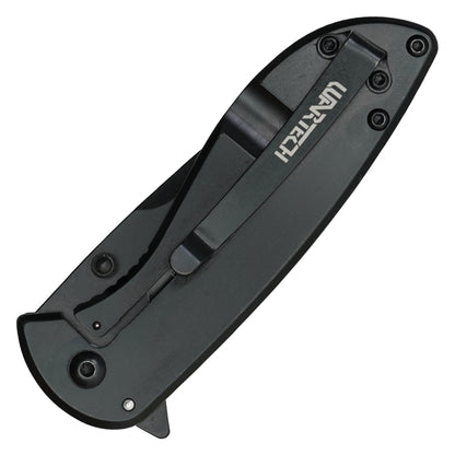 Wartech - 7" Black Butterfly | Spring Assisted Pocket Knife