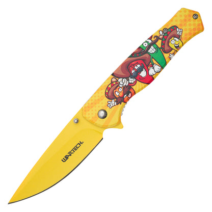 Wartech – 8" Mexican Peppers | Spring Assisted Pocket Knife