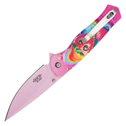 Wartech – 8" Strawberry Dreams | Spring Assisted Pocket Knife